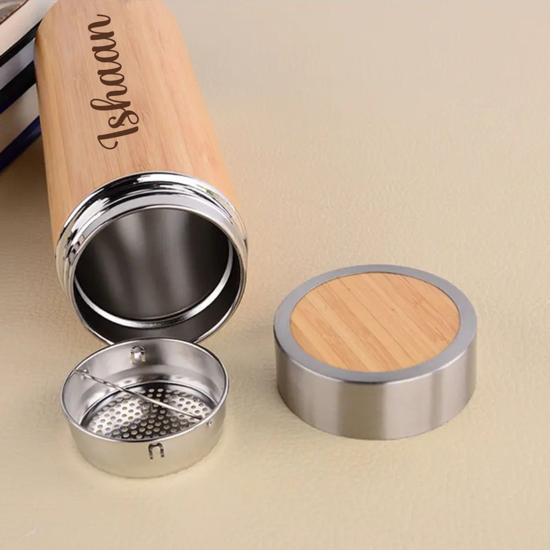 Corporate Bamboo Bottle Set-Eco-Friendly Gift Choice